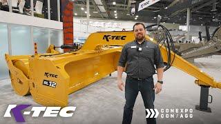 K-Tec RL12 Roller Leveler Walk Around at CONEXPO 2023