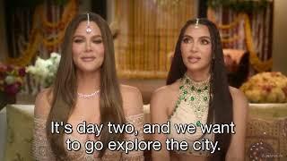 Kim and Khloe Goes Shopping In the Street Of India | The Kardashians S06 E06