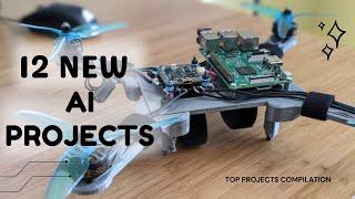 12 New AI Projects using Raspberry-Pi, Jetson Nano & more