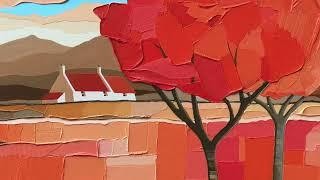 Art Streaming; Orange Grove by Peter Luti