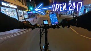 Late-Night Deliveroo Shift in Brixton & Clapham—It’s Easy to Mount a Thermal Bag on an E-Bike