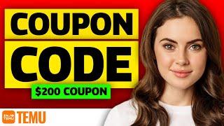  Temu Coupon Code 2024 - $200 Coupon + Black Friday Sale!