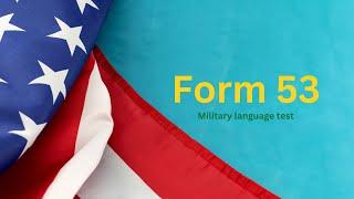 -E•C•L- t Comprehensive Military Language Review - Sample #53