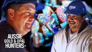 Roger & Lee's Score BIG With Brand New Way Of Processing Opal!! | Outback Opal Hunters