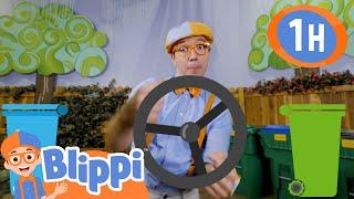 The Garbage Truck Song | Blippi | Kids Songs | Moonbug Kids