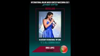 MUSICLAND 2021 Irina Lopes (PORTUGAL) "It`s all coming back" POP 3-rd cat (cover)