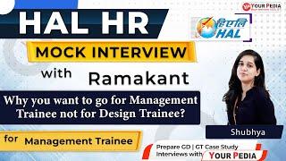 HAL HR Mock Interview For Management Trainee | HAL Interview  Preparation & Guidance with YourPedia