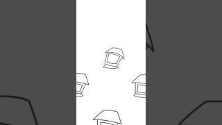 大量の異形頭に紛れて踊るもちもちおベネ #shorts #イラスト #アニメ #ダンス #夫婦vtuber