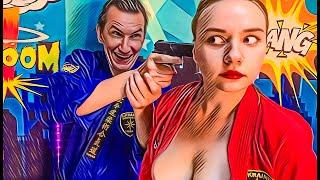 THE WORLD'S BEST GUN PROTECTION | Fighting Blonde | ЛУЧШАЯ В МИРЕ ЗАЩИТА ОТ ПИСТОЛЕТА