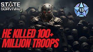 100 MILLION TROOPS KILLED | REACTION VEGA | STATE OF SURVIVAL