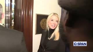 PAM BONDI: Trump Attorney General pick arrives for meeting with Sen. Lindsey Graham (12-3-2024)