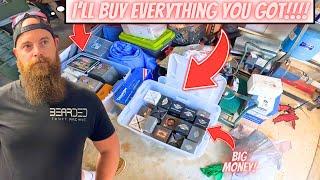 He made me an offer I couldn’t refuse!!! Insane finds at secret HUGE yard sale!