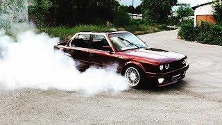 E30 325i 1,2,3,4 6500RPM BURNOUT