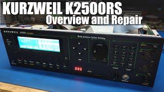 Kurzweil K2500RS Synth / Sampler Overview, Upgrades, and Repair