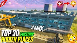 Factory Top 30 Hidden places in Cs Rank | CS Rank Hidden places 