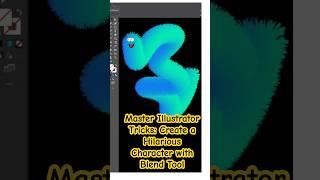 Master Illustrator Tricks: Create a Hilarious Character with  Blend Tool