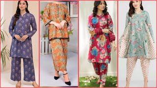 All Over Printed Suit Design / Two Piece Suit Design / 2 Piece Printed Dress Design