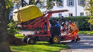 This is how Parks are cleaned in Germany| Rosenheim Salingarten