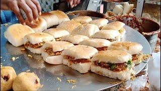 Most Famous Dabeli in Vadodara ! 500+ Dabeli in an hour ! Indian Street Food