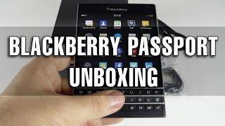 BlackBerry Passport Unboxing - GSMDome.com