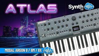 ATLAS (64 new sounds) | MODAL ARGON 8 - 8M -8X | SOUND LIBRARY