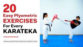 20 EASY PLYOMETRIC EXERCISES FOR EVERY KARATEKA