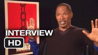 Django Unchained - Jamie Foxx Interview (2012) Quentin Tarantino Movie HD