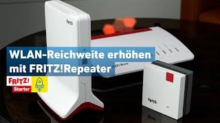 WLAN erweitern mit FRITZ!Repeater | FRITZ! Starter 02