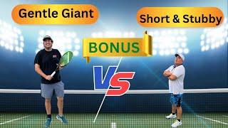 10 Point Tie-Break (4.5 USTA) Tennis Practice Set W/ The Gentle Giant