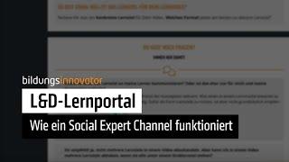 Lernplattform: Insa erklärt Dir, wie ein Social Expert Channel funktioniert