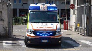 [Triest - Italien]  Wail |  Ambulanza T-16 Rettungsdienst Triest