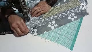 katran se banae pillow cover कतरन से बनाएं पीलो कवर#roshancraft#