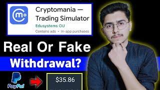 Cryptomania Withdrawal | Cryptomania app real or fake