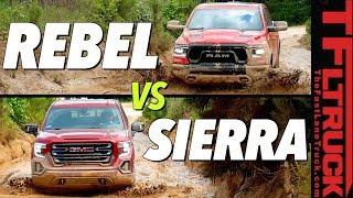 $60,000 Off-Road Truck Battle: Ram Rebel vs GMC Sierra AT4 vs Texas Mud