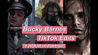 Bucky Barnes + Sebastian Stan | Marvel TikTok Edit Compilation 2021 | 1 HOUR