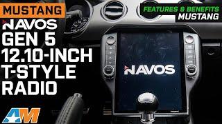 2015-2023 Mustang Navos Gen 5 12.10-Inch T-Style Radio Feature & Benefits