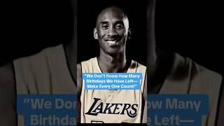 KOBE BYRANT | No one knows how much time we have | Powerful Motivation #motivation #kobebryant