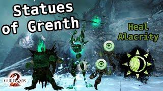 Gw2 | Statues of Grenth | Statues of Limitation (24s left) | Heal Alacrity Druid | Tank + Stun