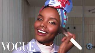 Halima Aden's Epic Guide to Glowing Skin & Golden Eyes | Beauty Secrets | Vogue