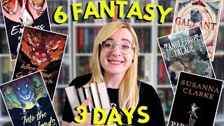 I Read 6 Fantasy Books In 3 Days