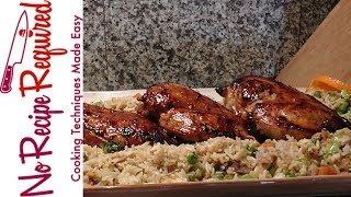 Soy Ginger Marinated Chicken Breasts - NoRecipeRequired.com