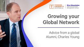 Tips for students to grow your global network | BMIHMS Hospitality Alumni Charles Young