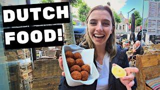 GEWELDIGE DUTCH FOOD TOUR IN HAARLEM (Rauwe haring, bitterballen en traditionele drop proberen)