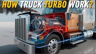 How a Semi-Truck Turbo Works (So Simple a Kid Could Get It!)