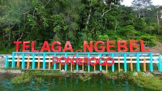 Terbang di Telaga Ngebel Ponorogo. 4K Video