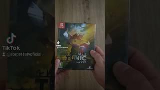 Comprita en el game ! #nintendo#switch#nintendoswitch#tunic#fangamer#unboxing#Retro#juegazo#game