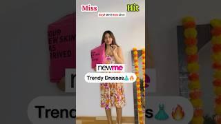 Newme Asia Dress Haul #shorts #newmeasia #dress #youtubeshorts #trendydresses