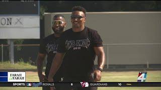 Ribault alum Jakob Johnson gives back at his first football camp