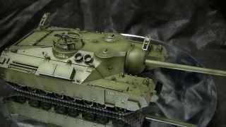 1/35th scale Dragon T28 Super heavy tank unboxing and model showcase