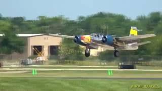 Original A-26  Video From ''Airailimages''  A-26 Added Landing Clip